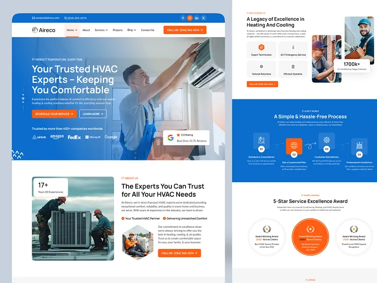 Professional HVAC Web Design Services That Grow Your Business
